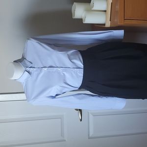 Trovare polka dot button up blouse - Size small - career